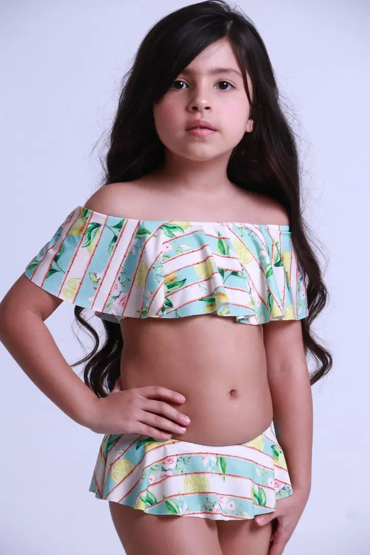 BIQUINI CIGANINHA COM BABADO CORTE A FIO - FORMAVIVA